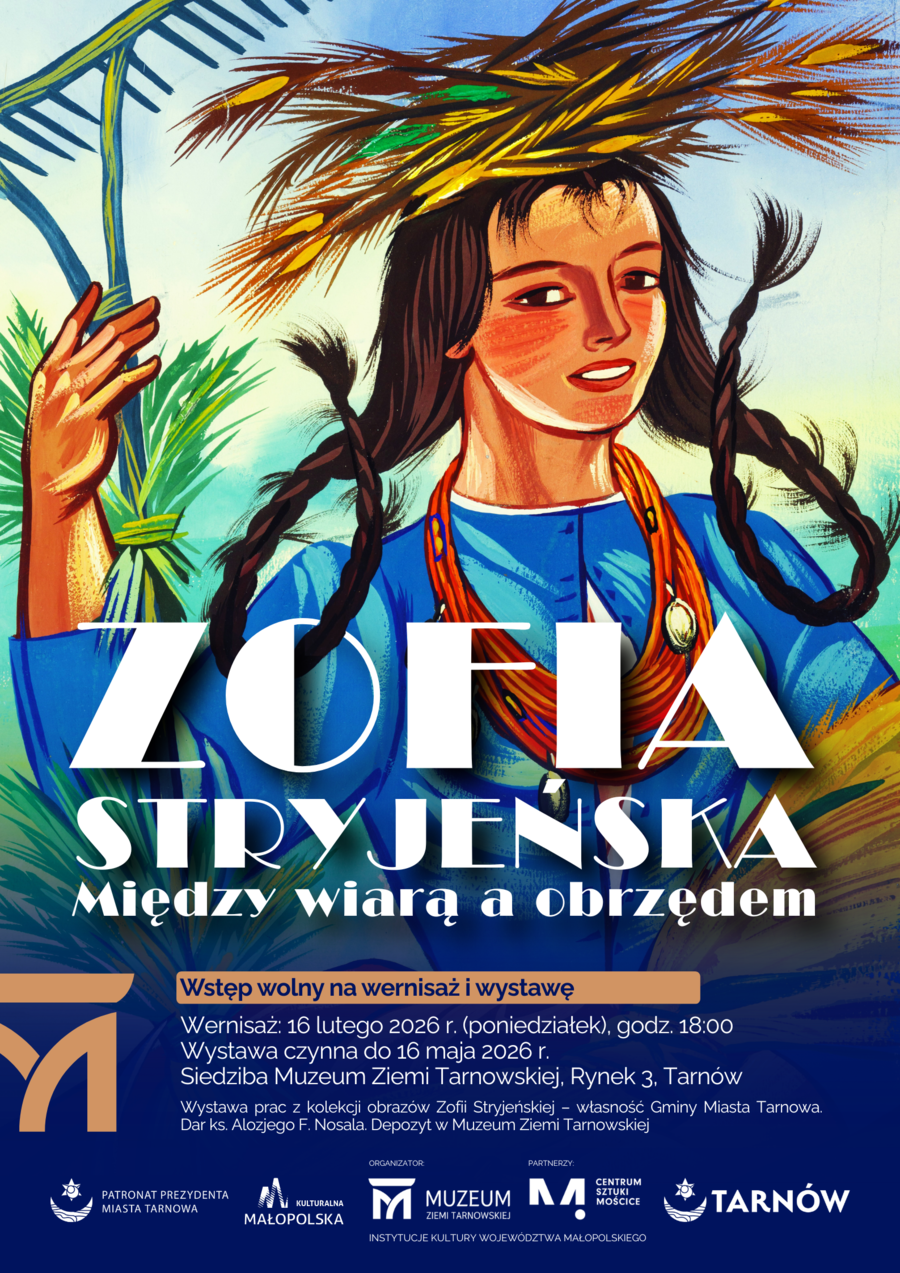 Plakat wystawy Zofii Stryjeńskiej